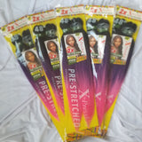 X-pression 2x Pre-Stretched Braid 48"