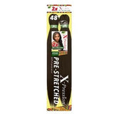 X-pression 2x Pre-Stretched Braid 48"